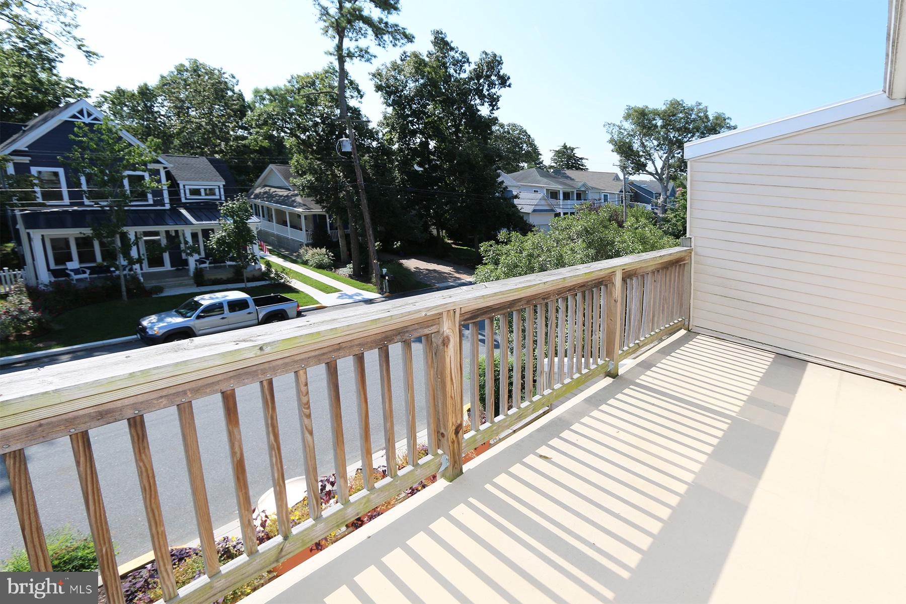 31 6th Street, Unit B Rehoboth Beach, DE 19971 - Photo 25 of 37 31B Sixth St Balcony off Owner's BR