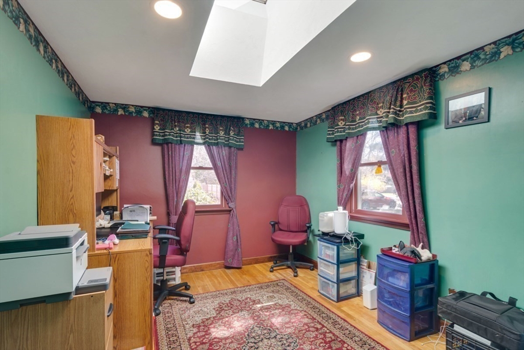 4 Worcester Road Sharon, MA 02067 - Photo 16 of 25 a very nice looking room with a red couch a large window