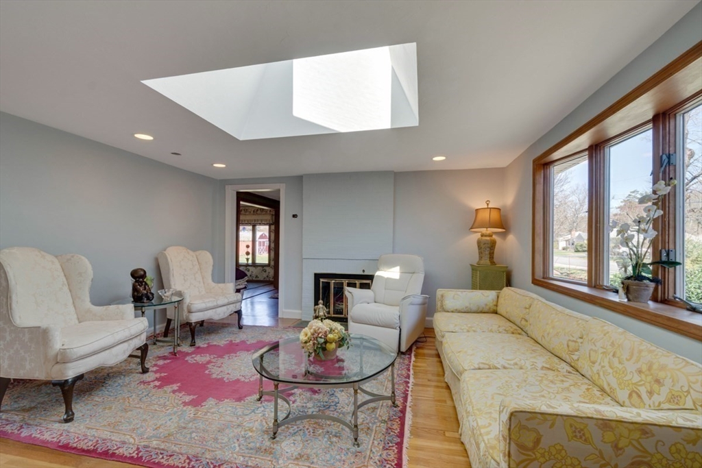 4 Worcester Road Sharon, MA 02067 - Photo 2 of 25 a living room with furniture and a large window