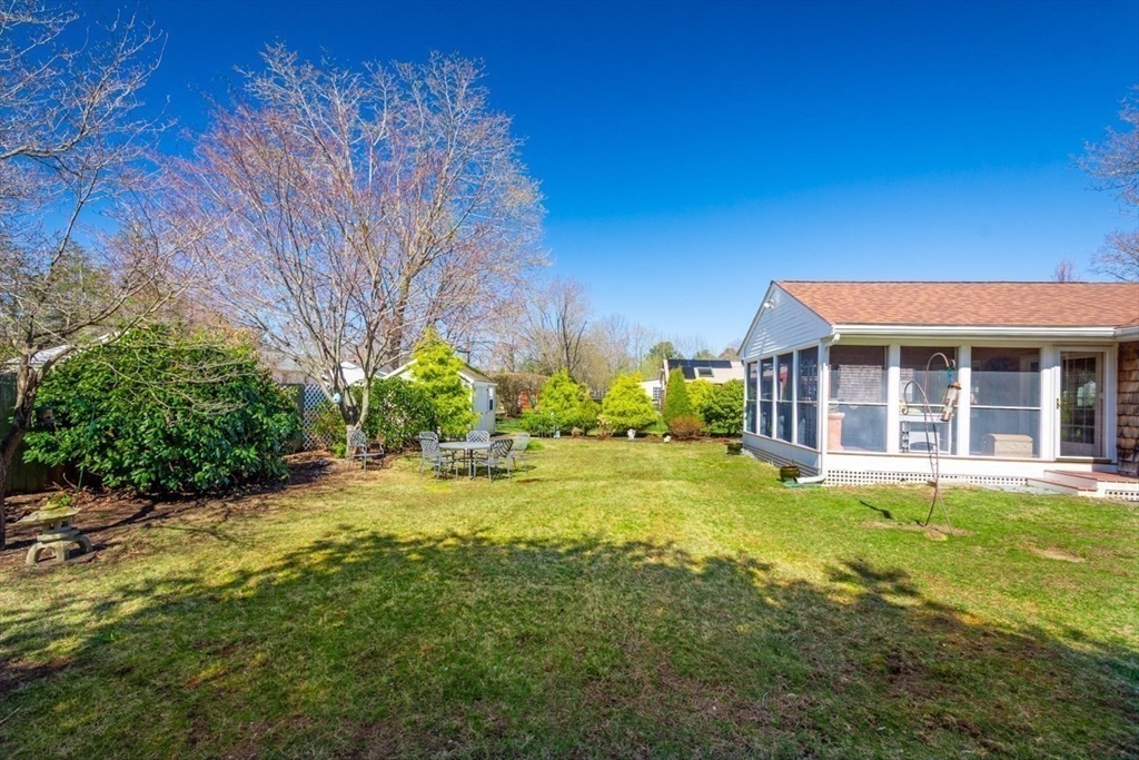 4 Worcester Road Sharon, MA 02067 - Photo 22 of 25 a view of a house with yard and tree s