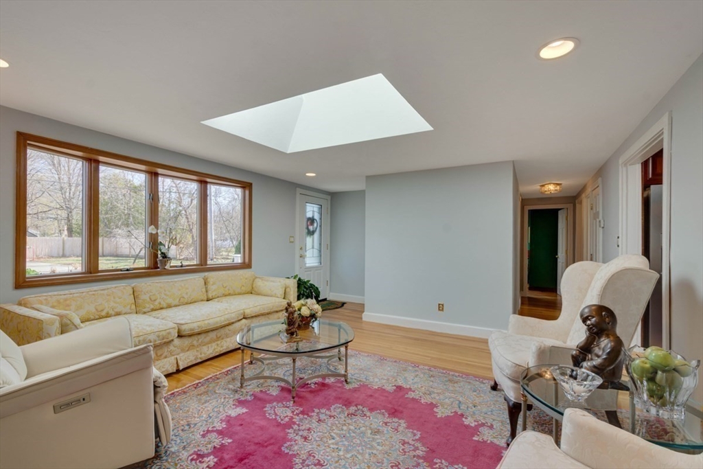 4 Worcester Road Sharon, MA 02067 - Photo 3 of 25 a living room with furniture and a large window