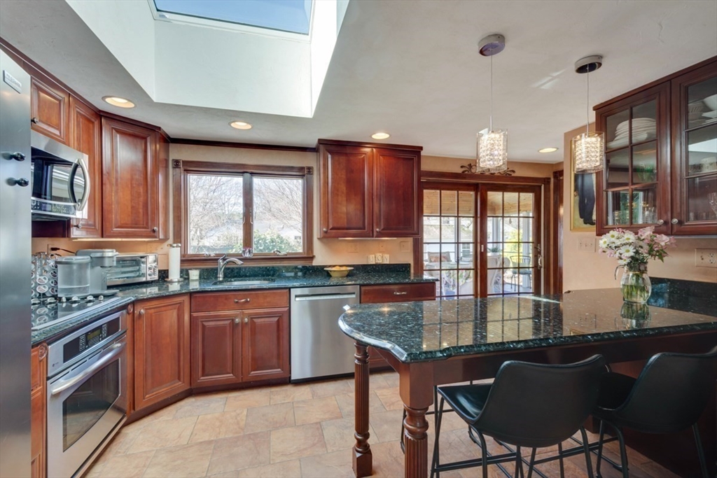4 Worcester Road Sharon, MA 02067 - Photo 9 of 25 a kitchen with granite countertop lots of counter top space