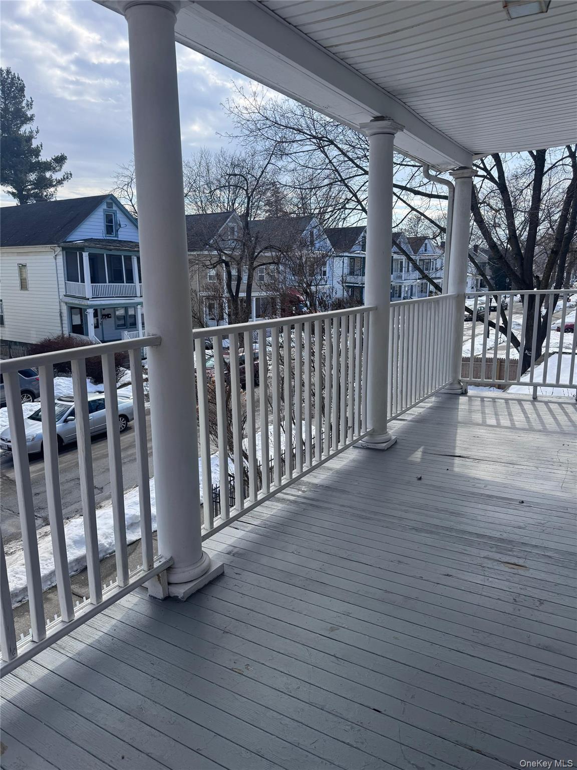 4 Gray Street, Unit #2 Poughkeepsie, NY 12603 - Photo 7 of 27 a view of a balcony with wooden floor