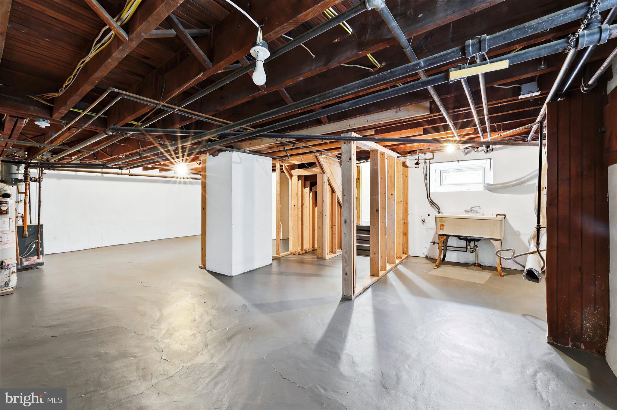 7208 Hilltop Road Upper Darby, PA 19082 - Photo 26 of 28 a view of an empty room with wooden walls