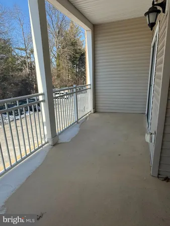 a view of a balcony