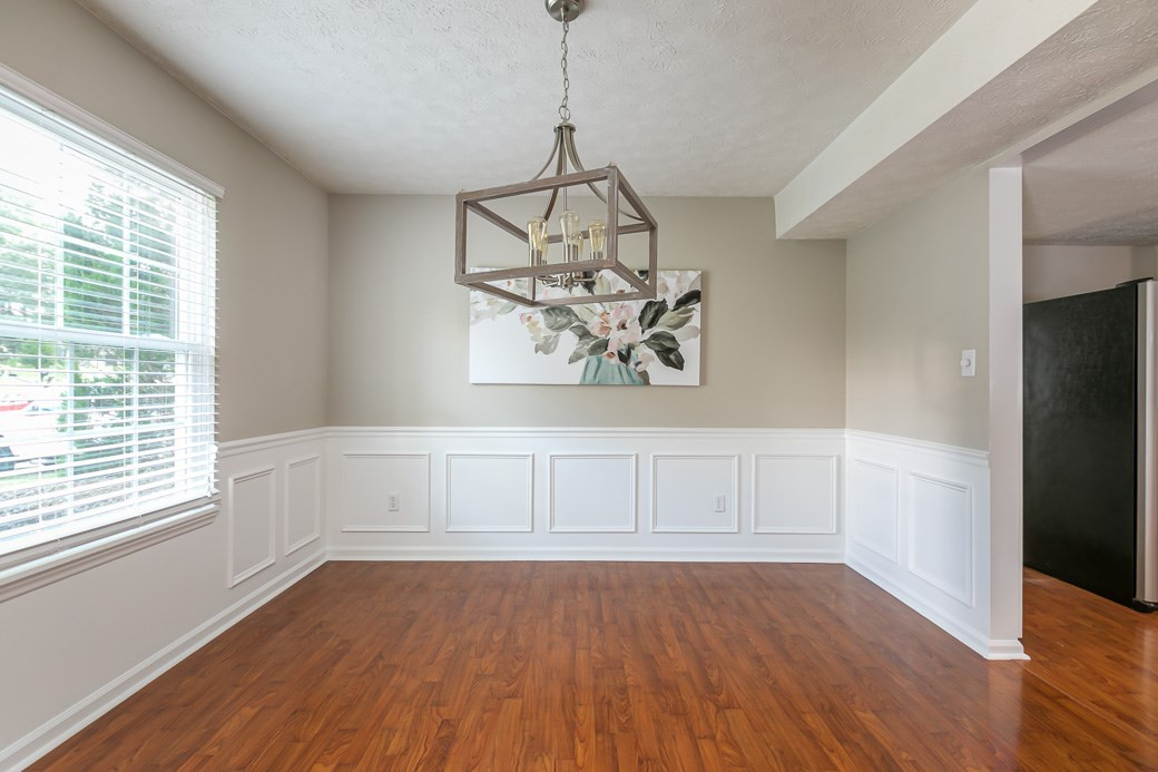 2421 Tusket Court Raleigh, NC 27613 - Photo 6 of 6 Gorgeous trim detail in formal dining room. Dining Room
