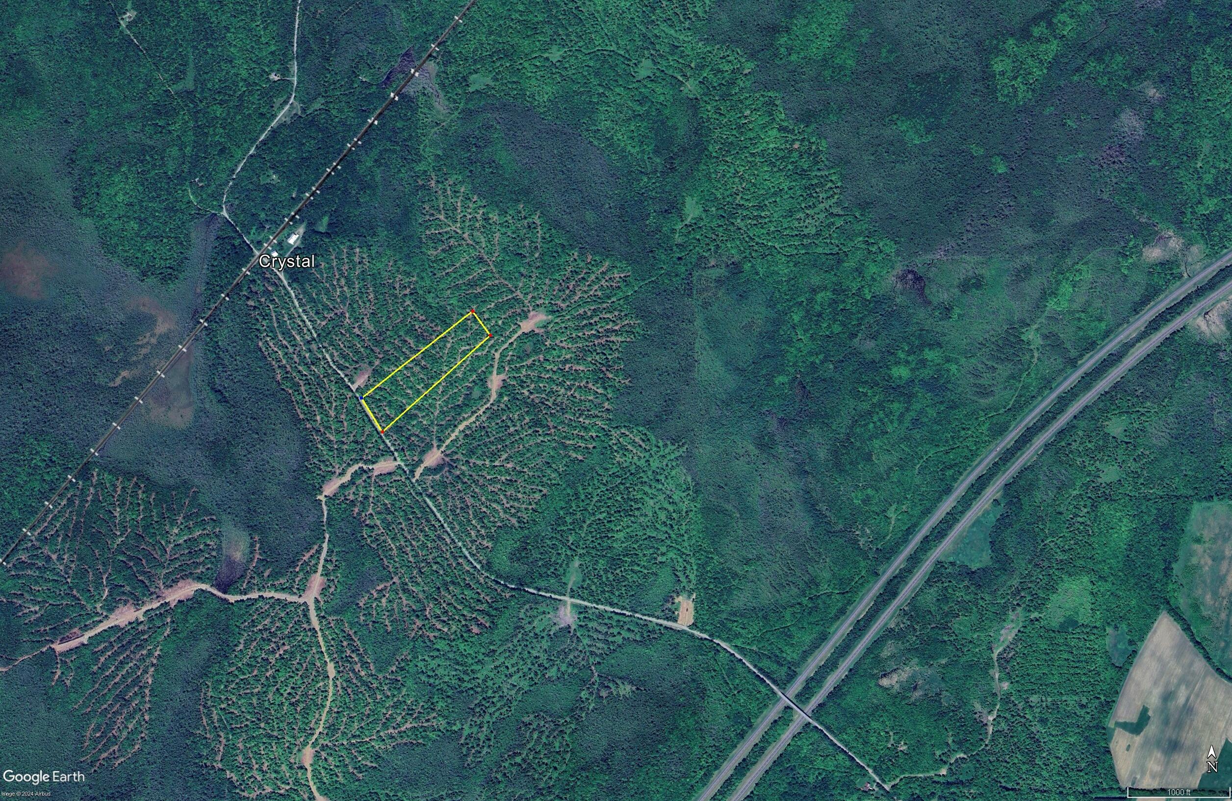 Lot H Cow Team Road Crystal, ME 04747 - Photo 1 of 6 aerial