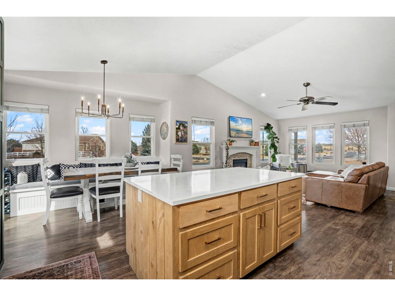 1313 Park Ridge Drive Severance, CO 80615 - Photo 12 of 43 Gorgeous quartz counters!