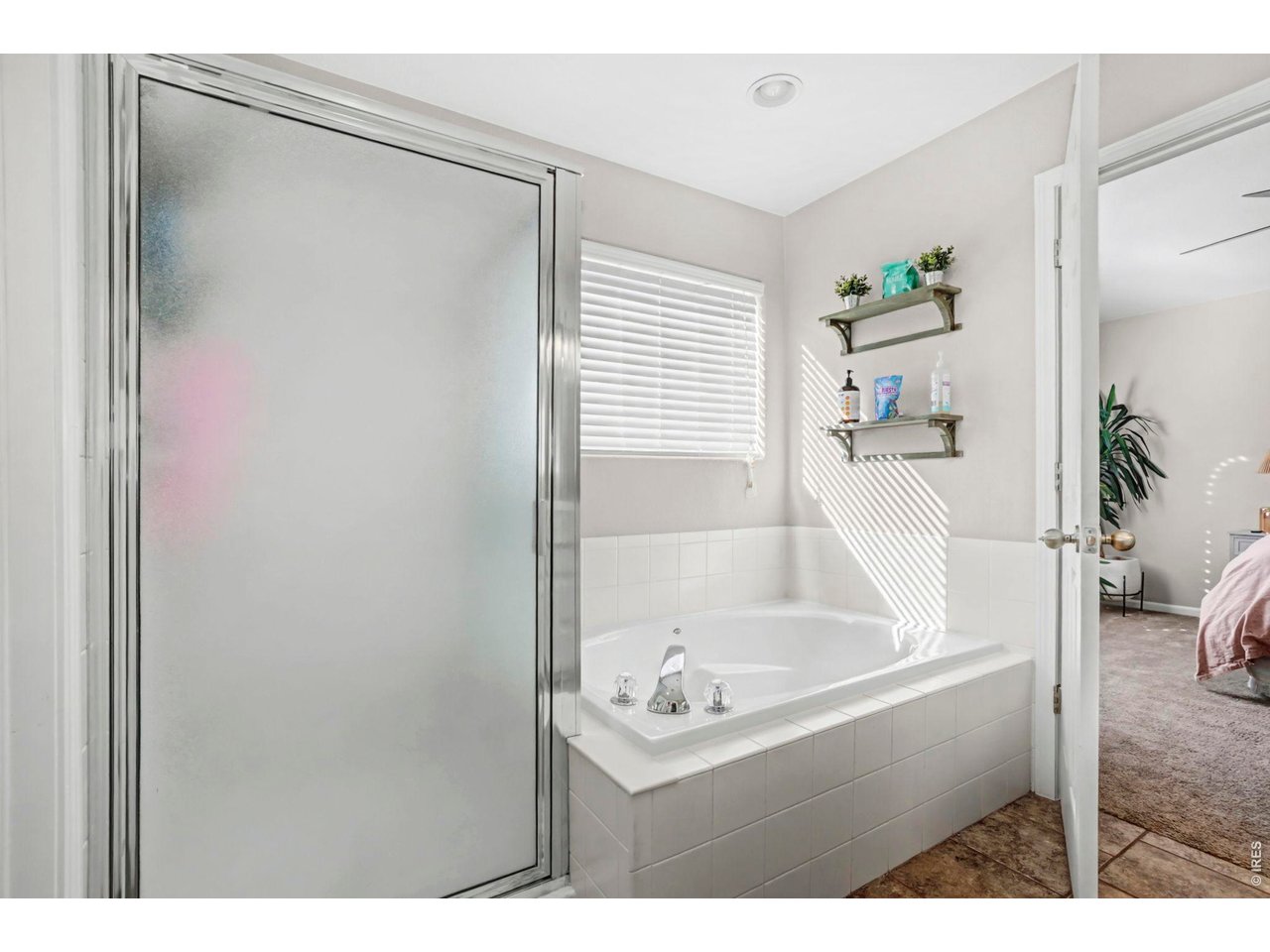 1313 Park Ridge Drive Severance, CO 80615 - Photo 19 of 43 Cozy soaking tub and separate shower