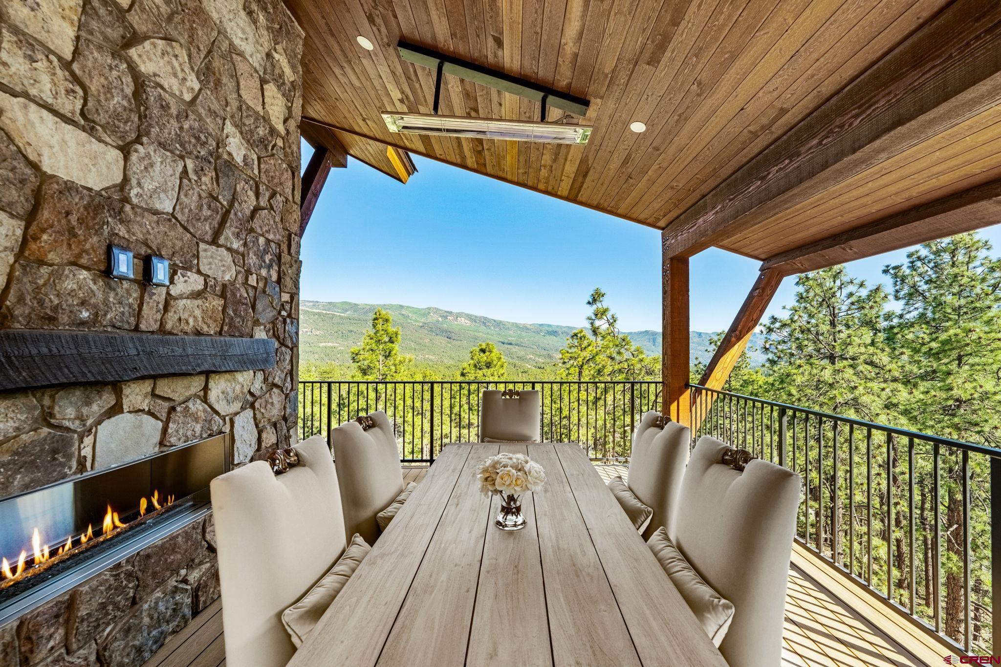 136 Outlaw Drive, Unit 3B Durango, CO 81301 - Photo 16 of 45 a view of balcony with furniture