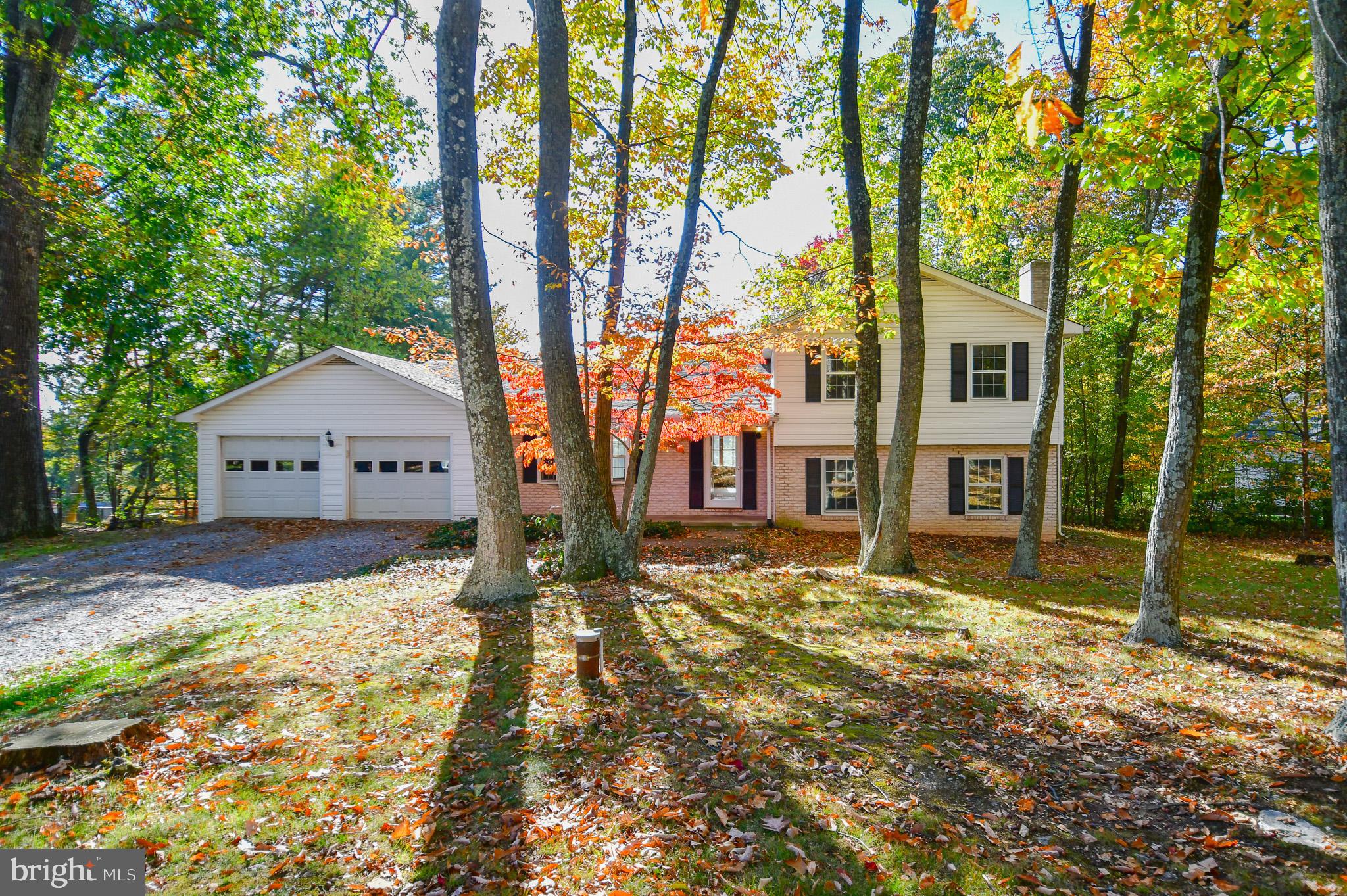 a house view with a outdoor space