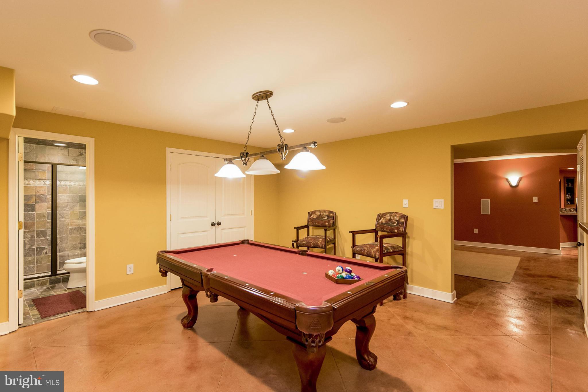 2501 Braddock Road Mount Airy, MD 21771 - Photo 18 of 30 a room with pool table and windows