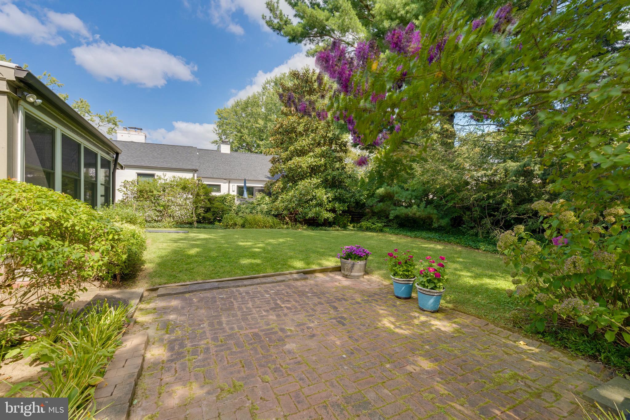 5523 Trent Street Chevy Chase, MD 20815 - Photo 36 of 42 Picturesque Rear Brick Patio