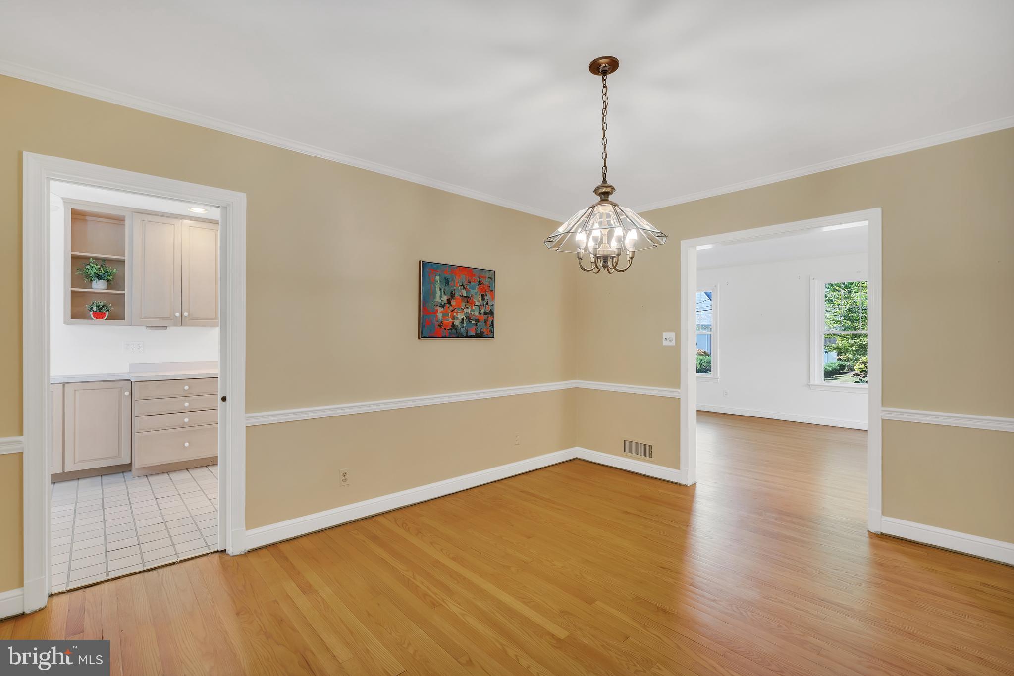 5523 Trent Street Chevy Chase, MD 20815 - Photo 6 of 42 Dining Room Opens to the Kitchen