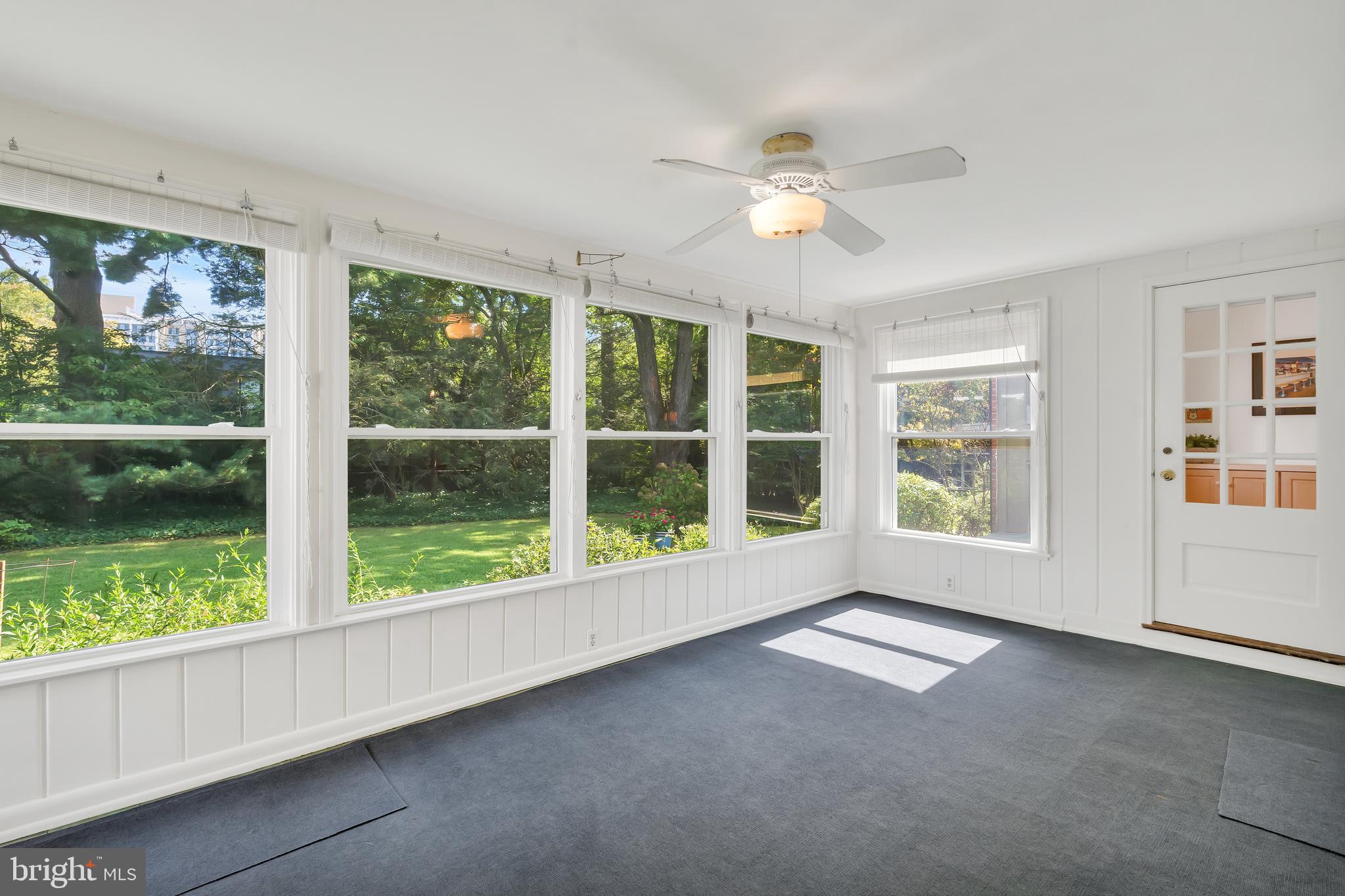 5523 Trent Street Chevy Chase, MD 20815 - Photo 9 of 42 Expansive Sunroom