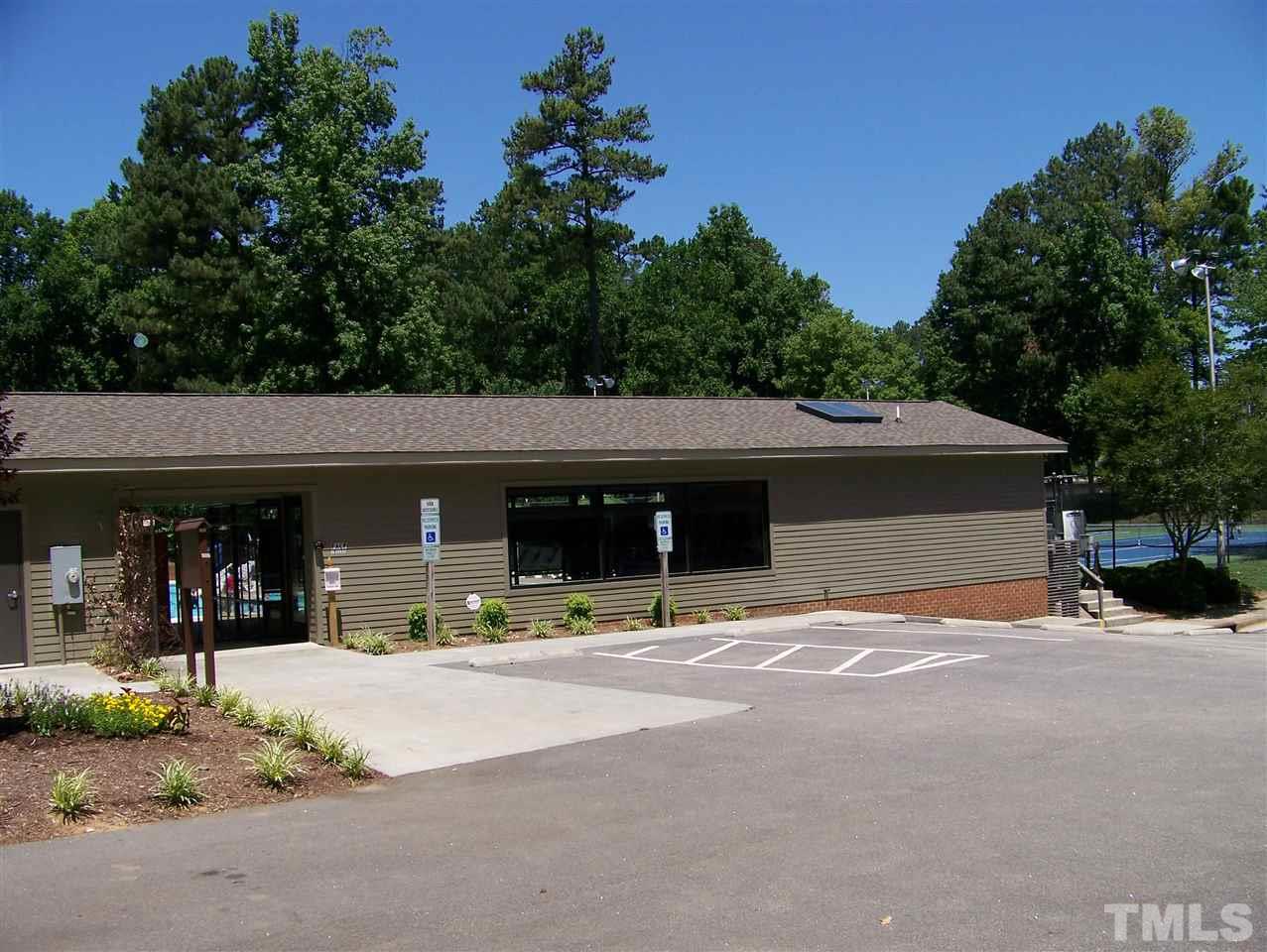 2809 Halfhitch Trail Raleigh, NC 27615 - Photo 14 of 17 NEWLY RENOVATED CLUBHOUSE - THIS SUBDIVISION OFFERS GREAT FAMILY OUTINGS HERE- PARTIES- THEY SHOW MOVIES ON THE LAWN. THE POOL IS LARGE/NEED KEY CARD TO ENTER/SWIM TEAM. LIGHTED TENNIS COURTS RE-SURFACED A COUPLE YEARS AGO. PLAYGROUND CLOSE BY!