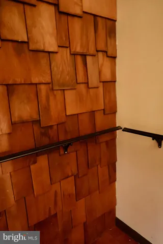 a close up of a wall