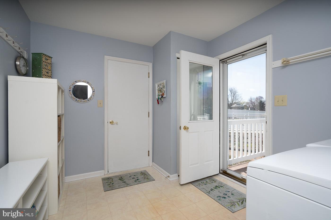56 Plum Tree Drive Sewell, NJ 08080 - Photo 16 of 33 Laundry Room door to out back and garage