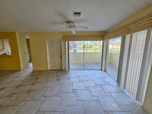 a view of an entryway door