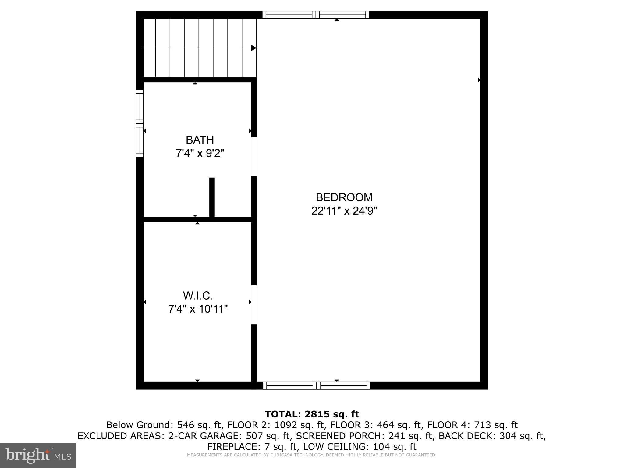 960 Bowie Shop Road Huntingtown, MD 20639 - Photo 34 of 69 Above garage Layout