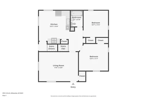 $224,500 | 3781 South 21st Street, Milwaukee, WI 53221