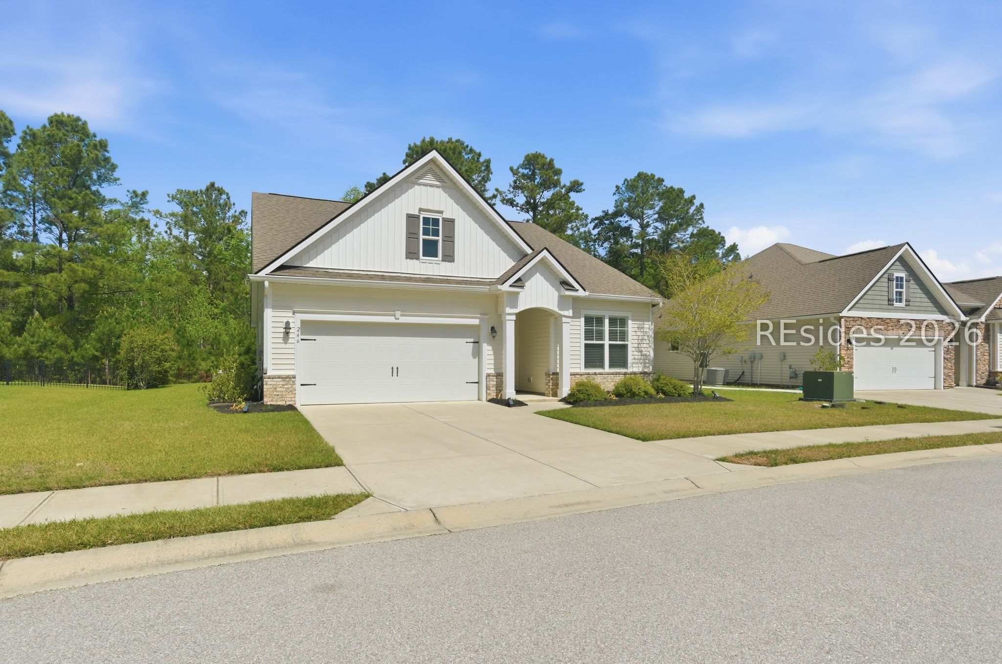 246 Lombards Mill Lane Bluffton, SC 29909 - Photo 2 of 33 Lovely 3br/2ba with 2 car garage. Brick trim added