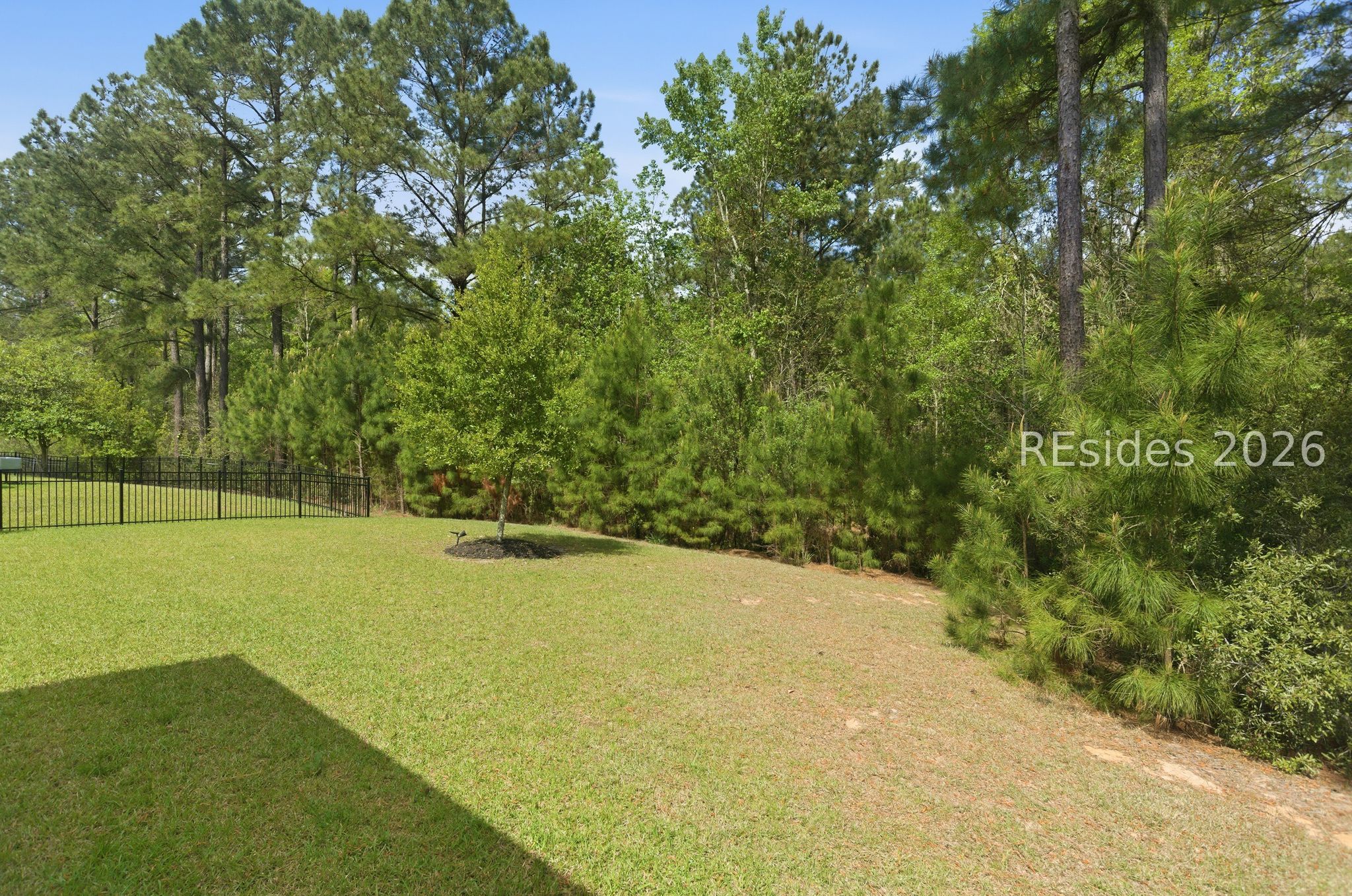 246 Lombards Mill Lane Bluffton, SC 29909 - Photo 31 of 33 Large yard suitable for fencing.