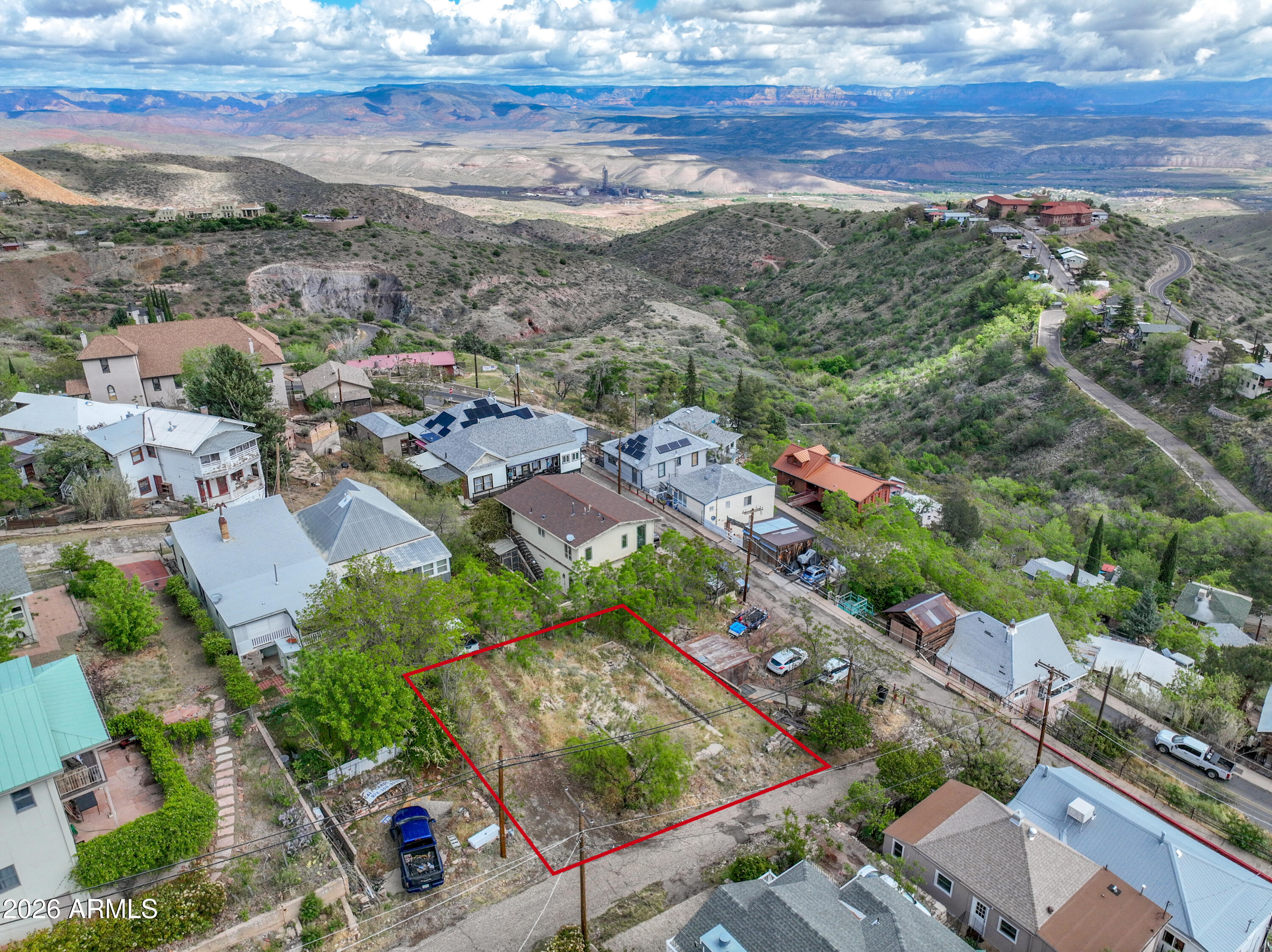 - 3rd Street Jerome, AZ 86331 - Photo 5 of 13 an aerial view of residential houses with outdoor space