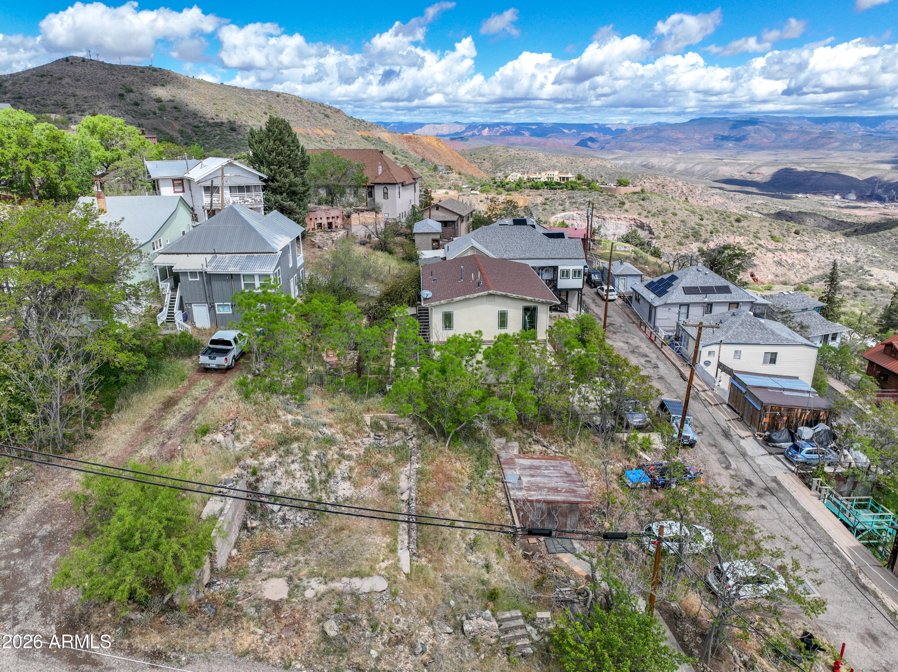 - 3rd Street Jerome, AZ 86331 - Photo 8 of 13 an aerial view of residential houses with outdoor space