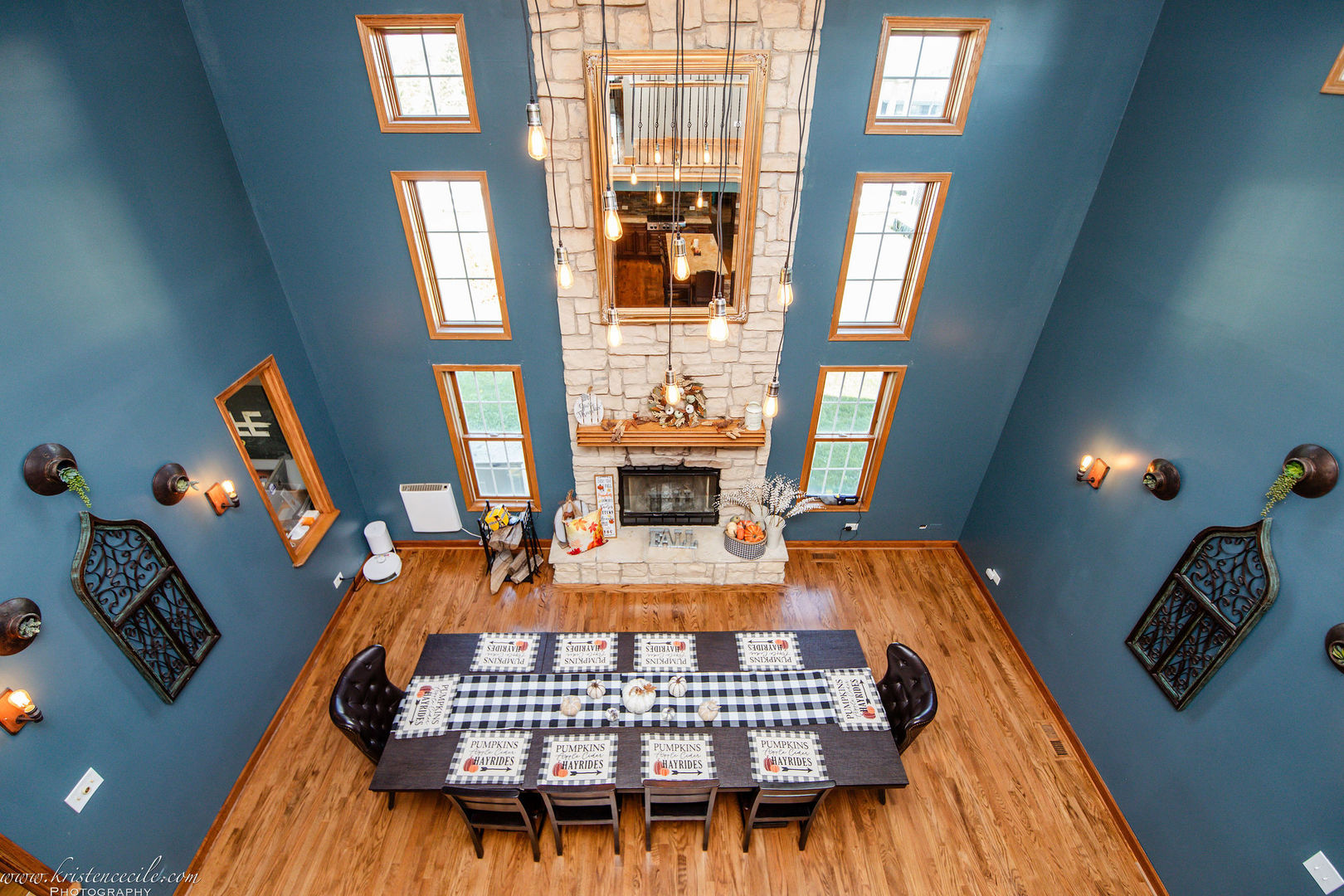 27243 South 88th Avenue Monee, IL 60449 - Photo 39 of 59 a living room with furniture windows and wooden floor