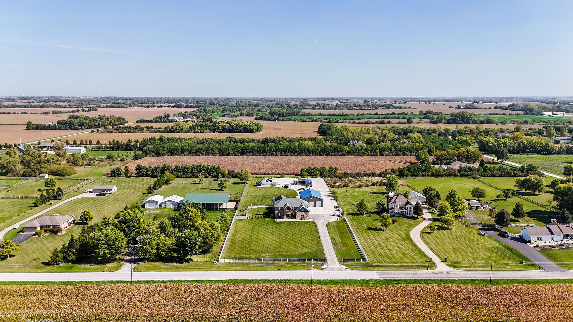 27243 South 88th Avenue Monee, IL 60449 - Photo 4 of 59 an aerial view of a residential houses with city view