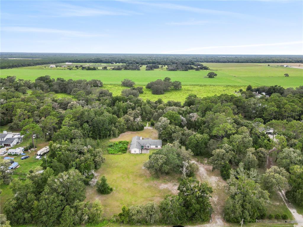 18321 McMullen Road Spring Hill, FL 34610 - Photo 13 of 56 a view of a green field with lots of trees