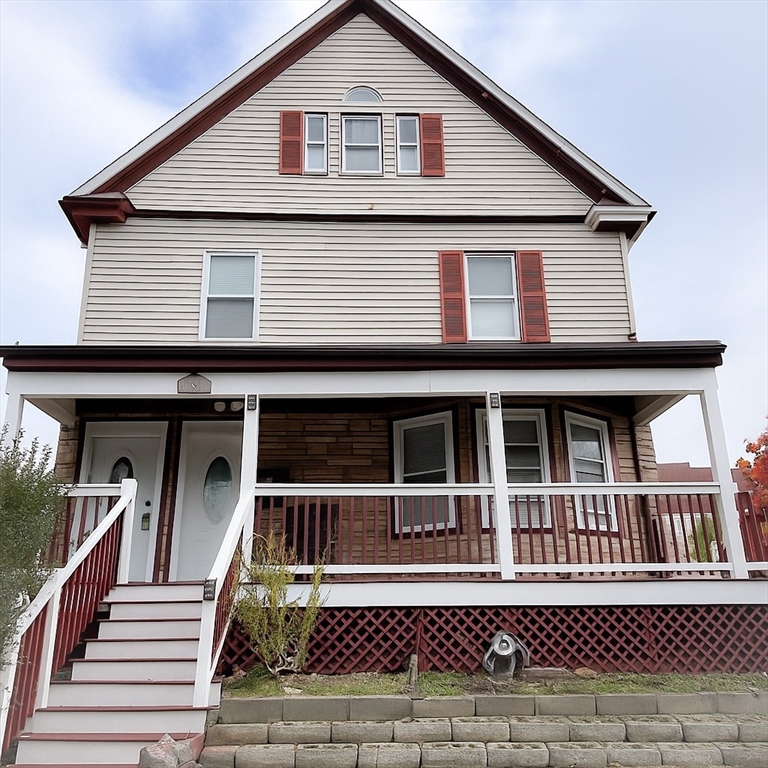 70 Nelson Street, Unit 2 Boston, MA 02124 - Photo 12 of 12 a view of a house with wooden door and stairs