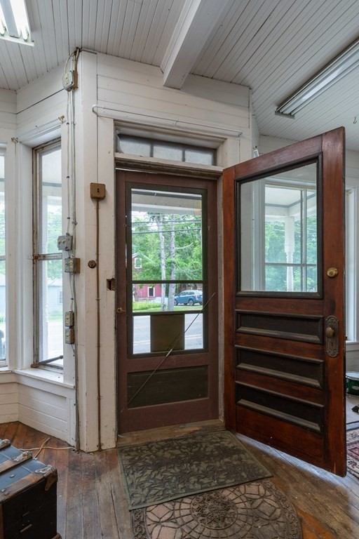 25 Amherst Road Pelham, MA 01002 - Photo 11 of 22 a view of a entryway door of the house