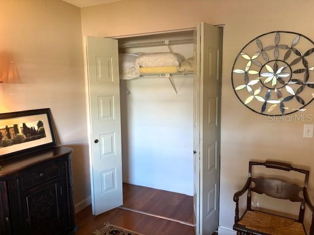 404 Feltham Trail, Unit B Sun City Center, FL 33573 - Photo 35 of 59 a view of a hallway with front door