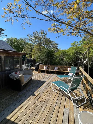 a view of outdoor space with seating