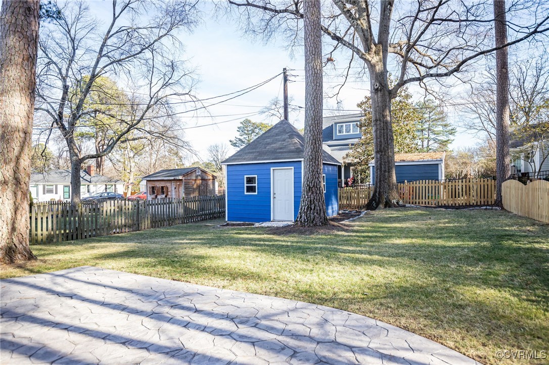 1021 Orchard Road Richmond, VA 23226 - Photo 20 of 22 Fenced in with plenty of play space for little hum