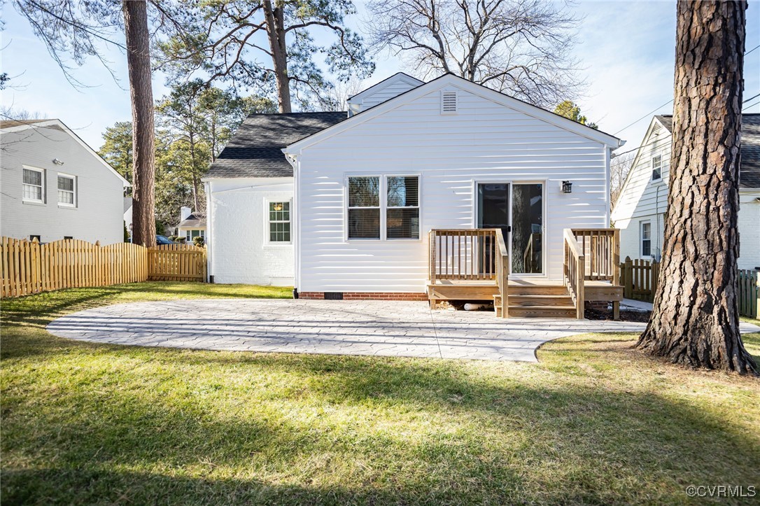 1021 Orchard Road Richmond, VA 23226 - Photo 22 of 22 Newly added hardscape for entertaining