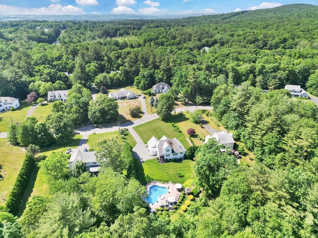 24 Two Ponds Road Belchertown, MA 01007 - Photo 40 of 41 an aerial view of a house with a yard