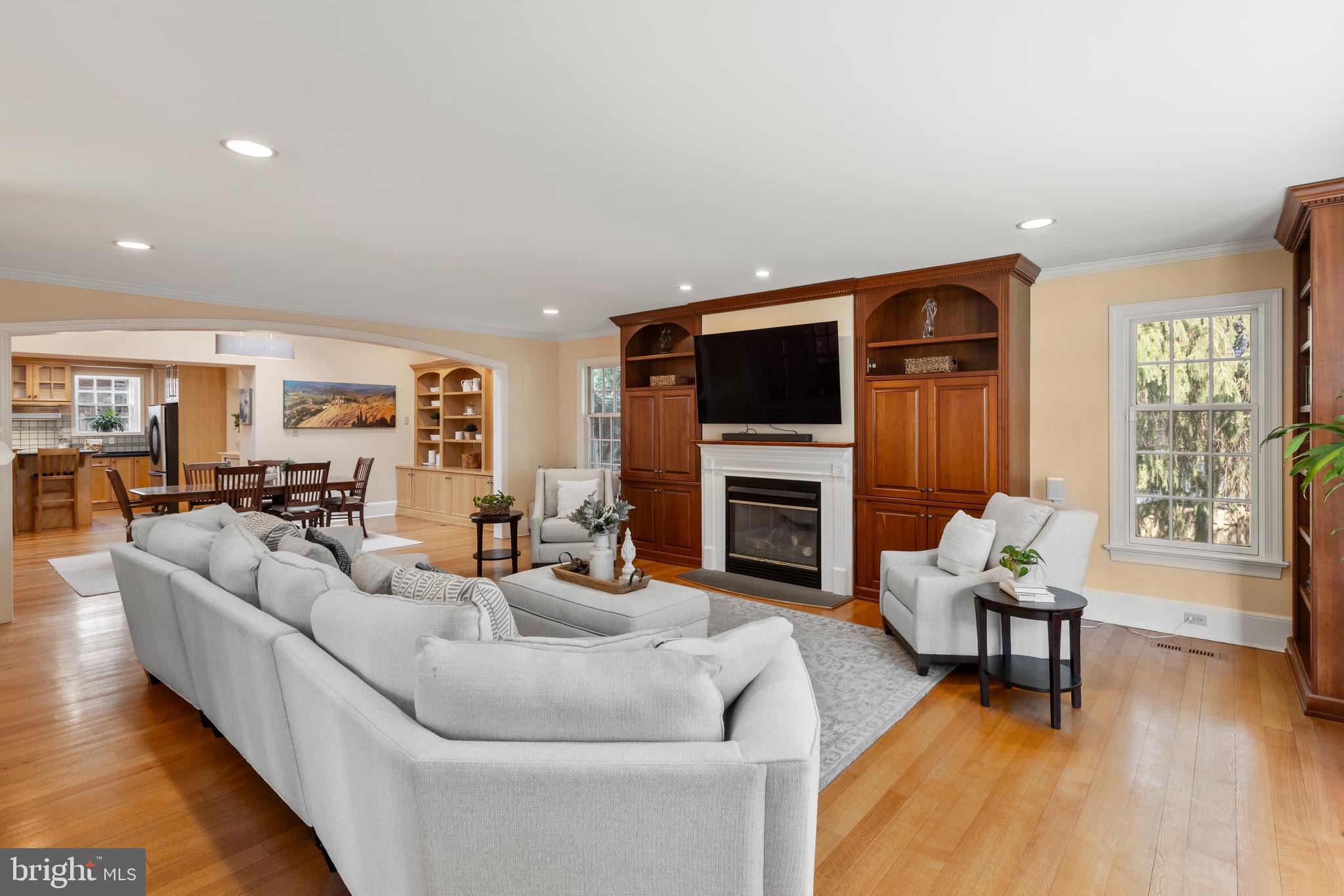 621 Pembroke Road Bryn Mawr, PA 19010 - Photo 25 of 58 Cozy up for movie night in front of a warm fire