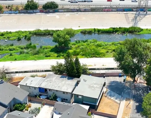 a view of lake from balcony with outdoor space