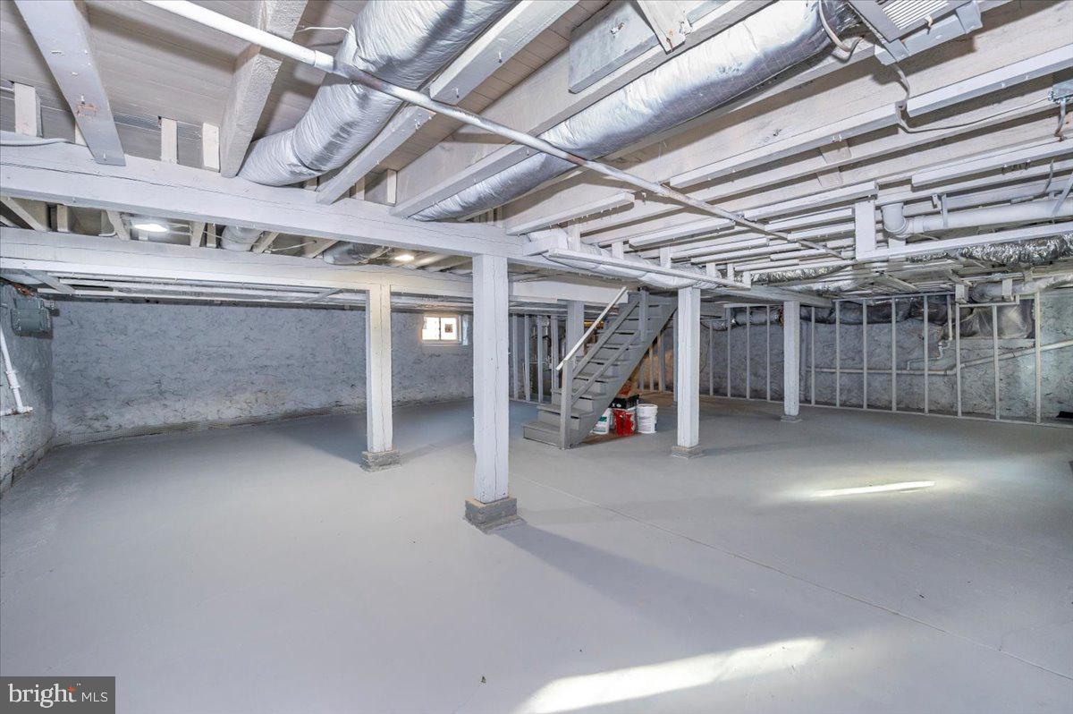 3503 Garrison Boulevard Baltimore, MD 21215 - Photo 48 of 68 a view of a room with wooden walls