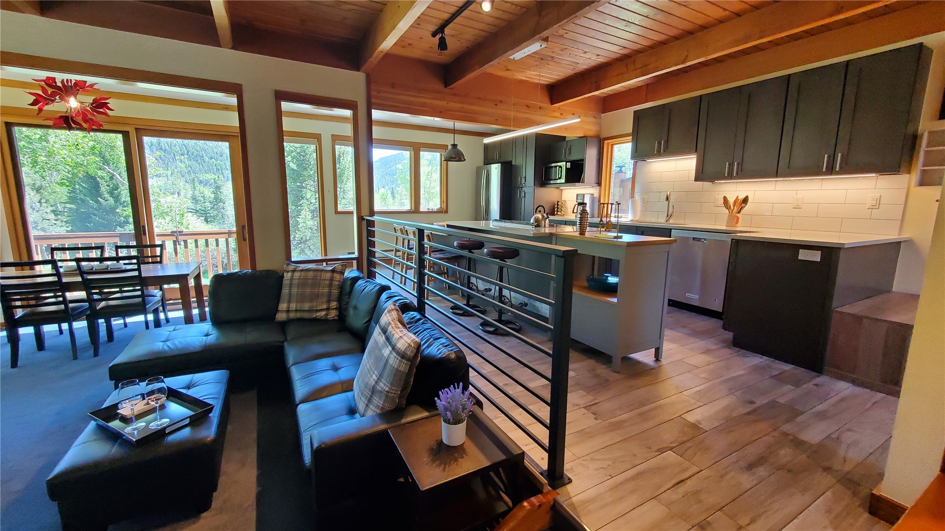 620 Tennis Club Road, Unit 1337 Keystone, CO 80435 - Photo 13 of 48 a kitchen with a cabinets appliances and a dining table
