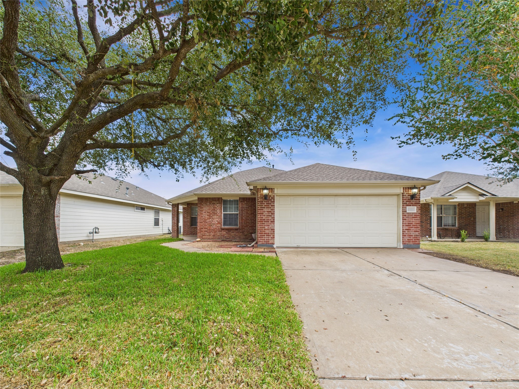 6618 Portlick Drive Katy, TX 77449 - Photo 24 of 40 Classic curb appeal with covered entry and two-car garage.