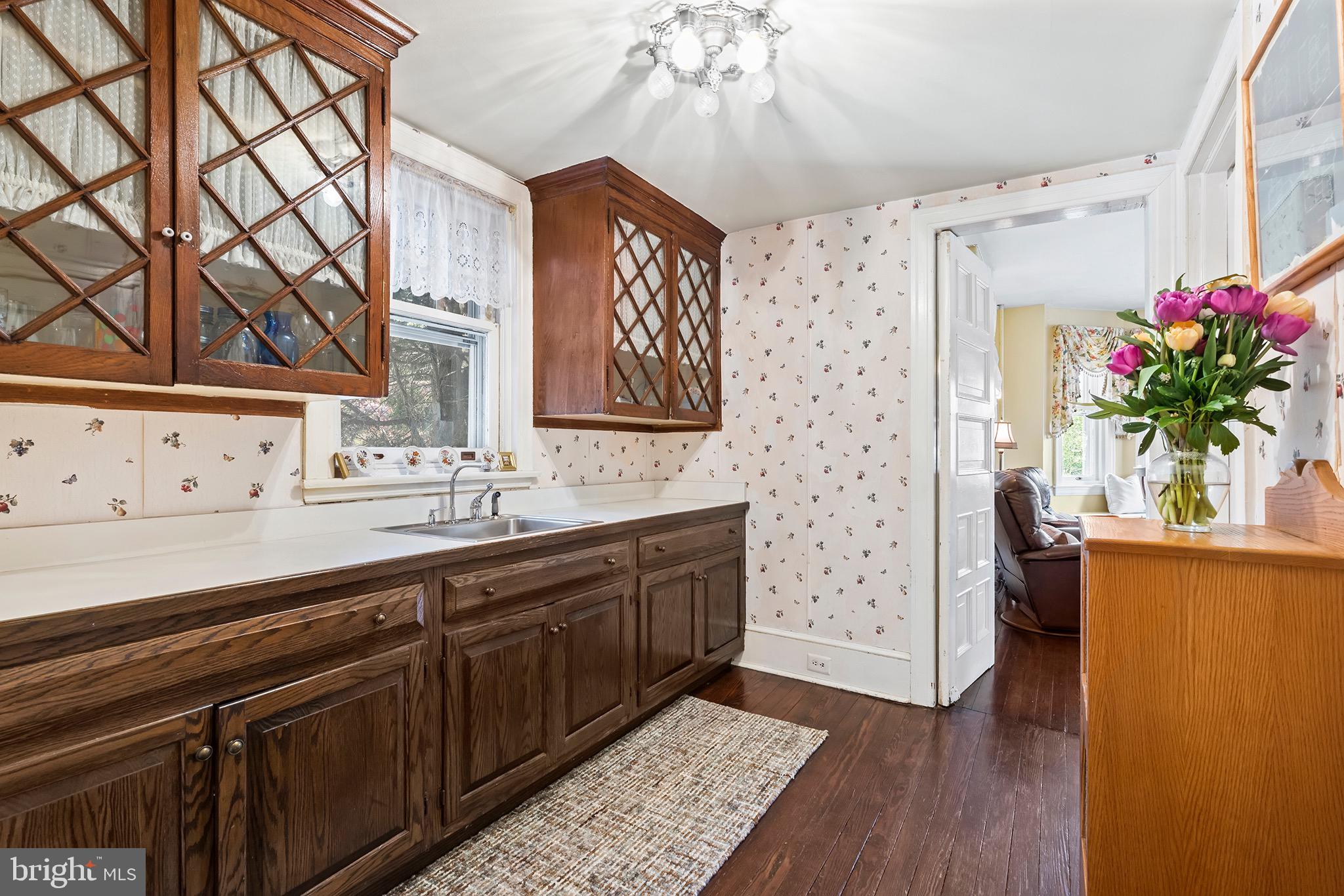 217 Highland Avenue Devon, PA 19333 - Photo 11 of 53 Butler Pantry room with sink & powder room