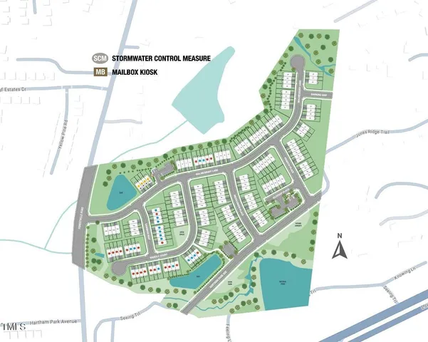 a view of park with deck and a garden