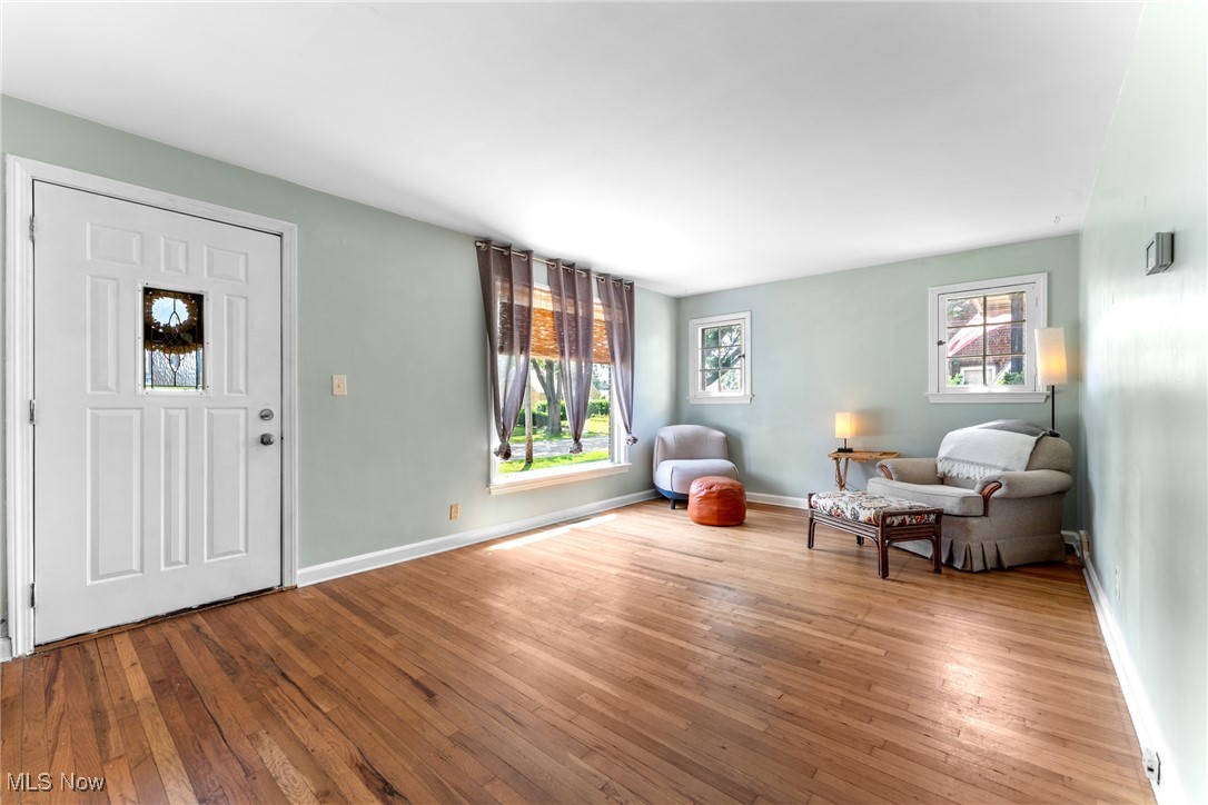 1515 Deville Avenue Northwest Canton, OH 44708 - Photo 8 of 42 Entryway with hardwood / wood-style flooring and baseboards