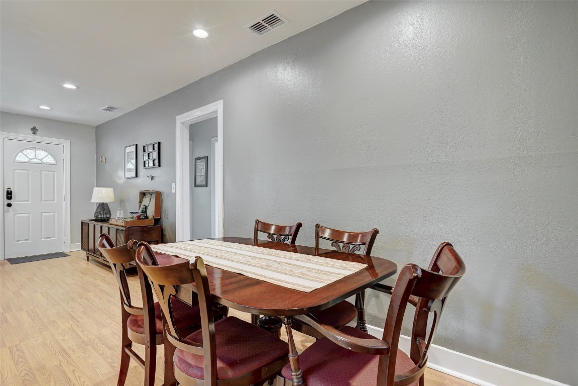 5204 Huisache Street, Unit 1 Austin, TX 78751 - Photo 13 of 23 a view of a dining room with furniture