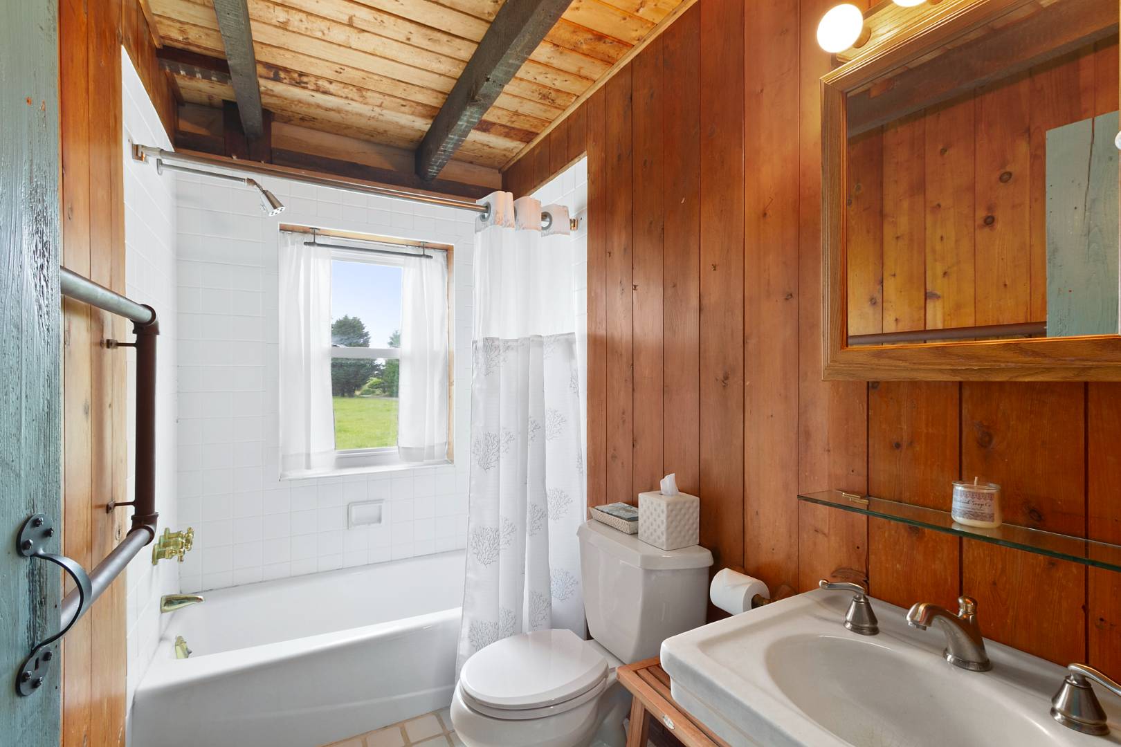 7 Town Line Road Wainscott, NY 11975 - Photo 13 of 17 a bathroom with a sink toilet and shower