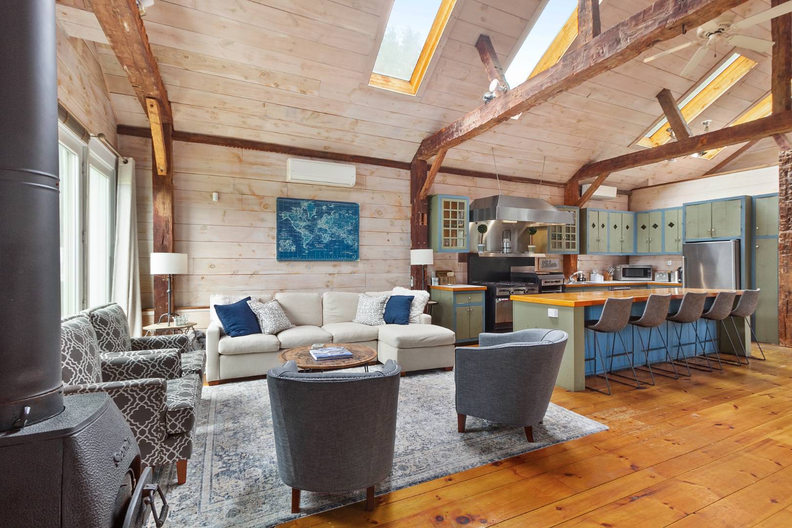 7 Town Line Road Wainscott, NY 11975 - Photo 7 of 17 a living room with lots of furniture and view